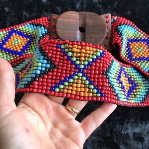 Stylish handmade stretching belt
